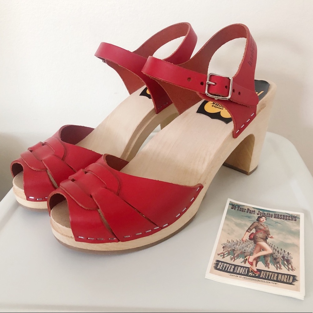 Swedish Hasbeens clogs
